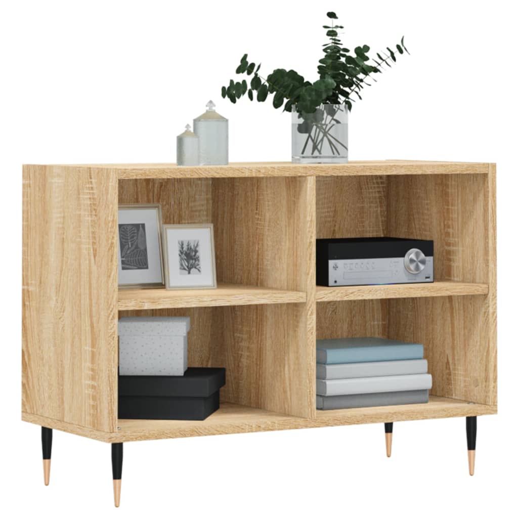 TV Cabinet Sonoma Oak 69.5x30x50 cm Engineered Wood