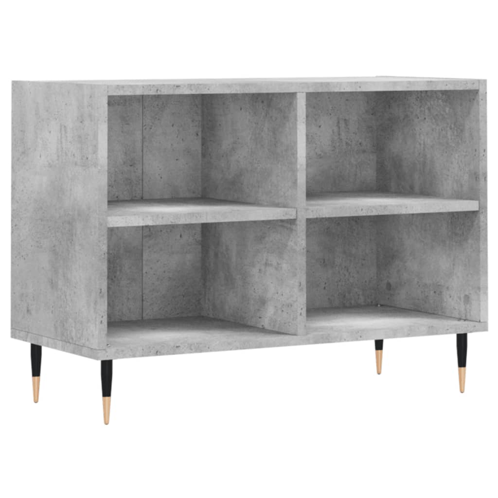 TV Cabinet Concrete Grey 69.5x30x50 cm Engineered Wood