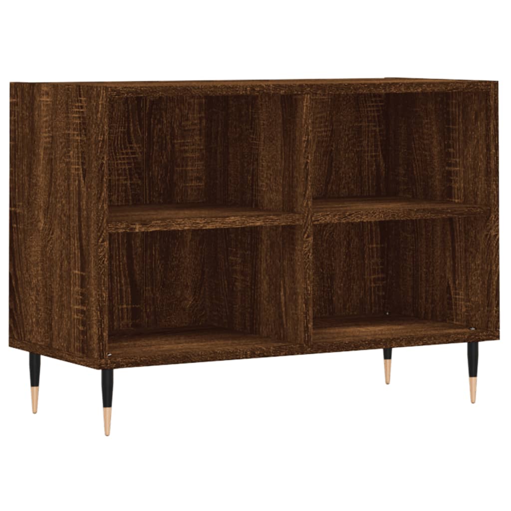 TV Cabinet Brown Oak 69.5x30x50 cm Engineered Wood