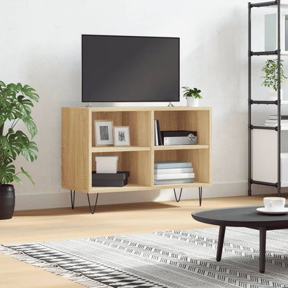 TV Cabinet Sonoma Oak 69.5x30x50 cm Engineered Wood