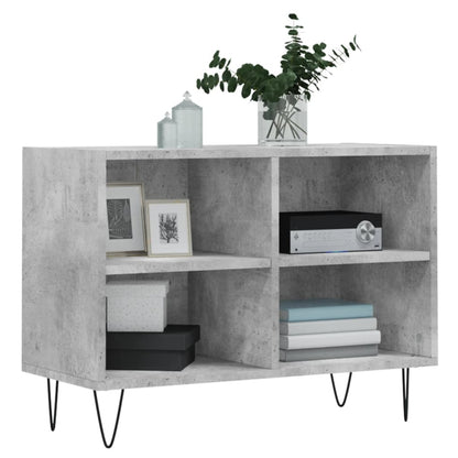 TV Cabinet Concrete Grey 69.5x30x50 cm Engineered Wood