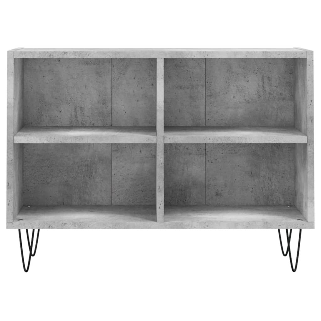 TV Cabinet Concrete Grey 69.5x30x50 cm Engineered Wood