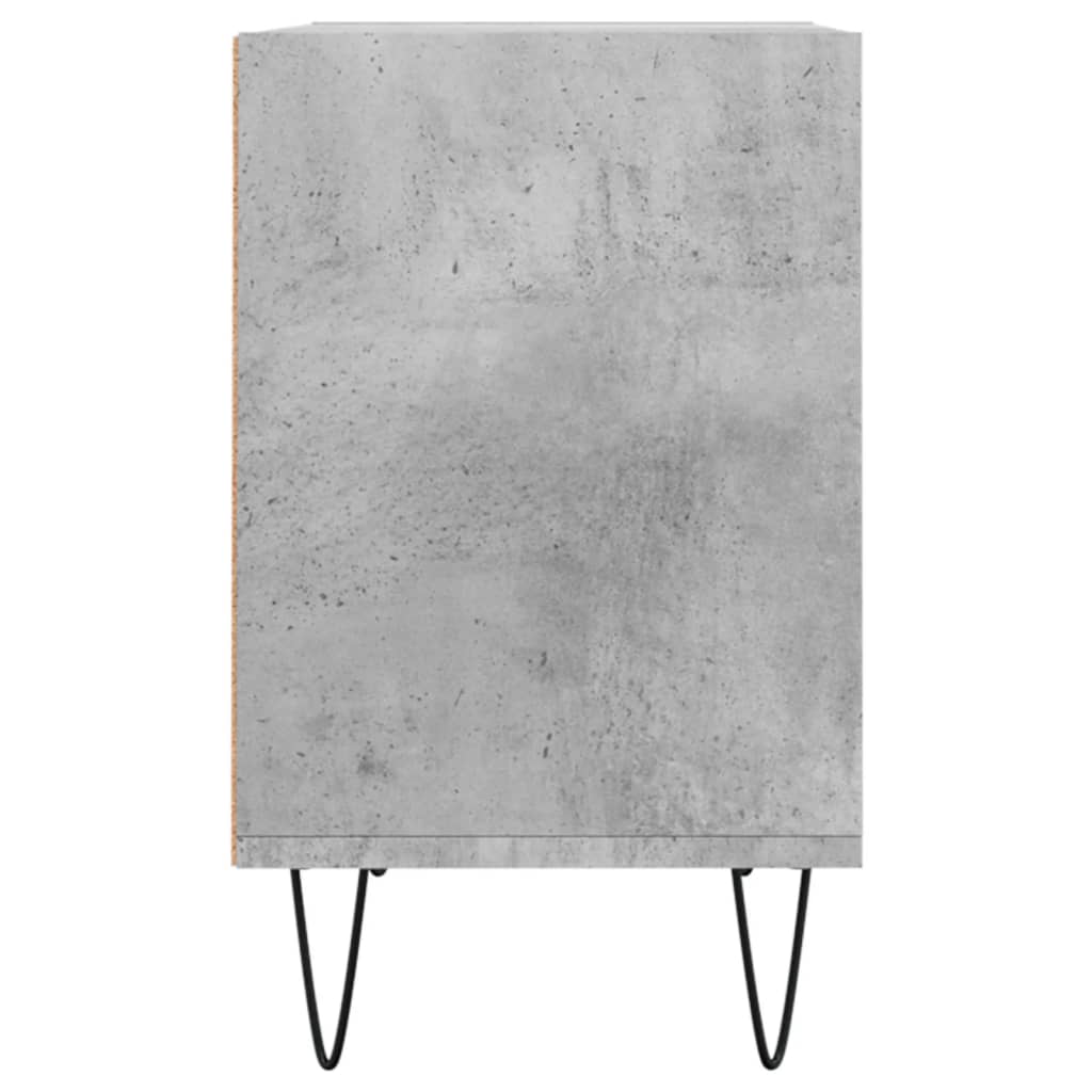 TV Cabinet Concrete Grey 69.5x30x50 cm Engineered Wood