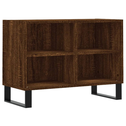 TV Cabinet Brown Oak 69.5x30x50 cm Engineered Wood