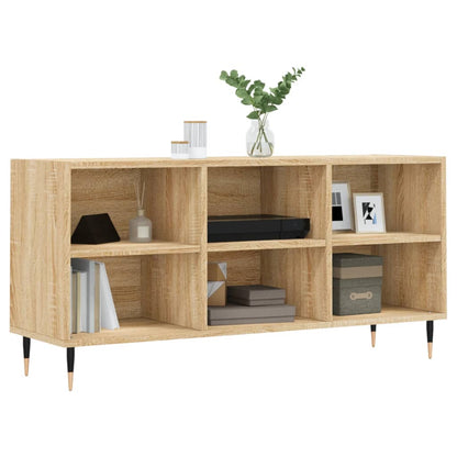 TV Cabinet Sonoma Oak 103.5x30x50 cm Engineered Wood