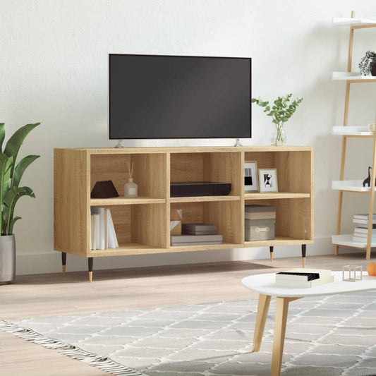 TV Cabinet Sonoma Oak 103.5x30x50 cm Engineered Wood