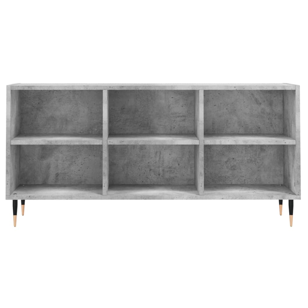 TV Cabinet Concrete Grey 103.5x30x50 cm Engineered Wood