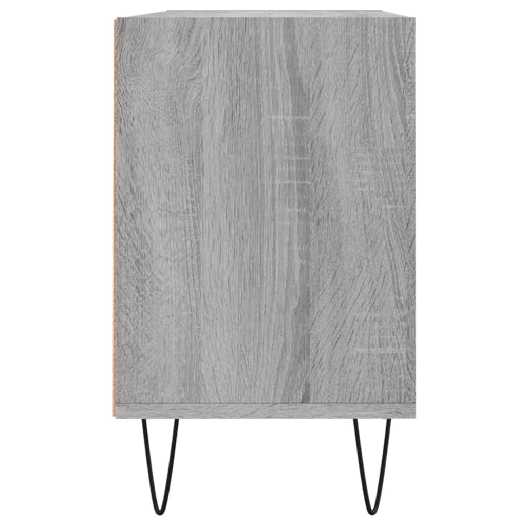 TV Cabinet Grey Sonoma 103.5x30x50 cm Engineered Wood