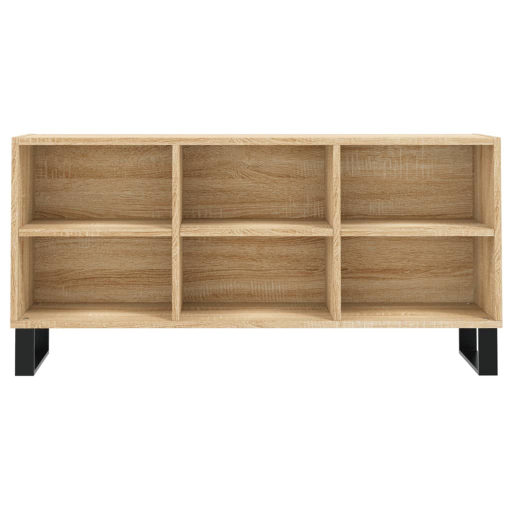 TV Cabinet Sonoma Oak 103.5x30x50 cm Engineered Wood