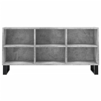 TV Cabinet Concrete Grey 103.5x30x50 cm Engineered Wood