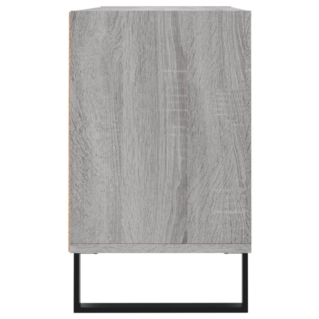 TV Cabinet Grey Sonoma 103.5x30x50 cm Engineered Wood