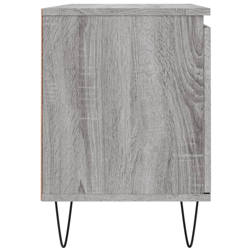 TV Cabinet Grey Sonoma 104x35x50 cm Engineered Wood