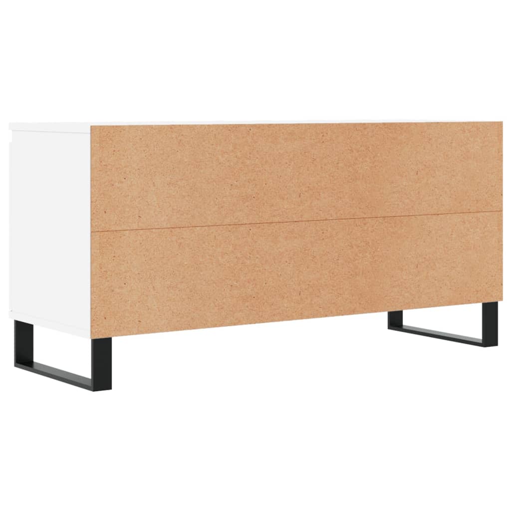 TV Cabinet White 104x35x50 cm Engineered Wood