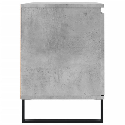 TV Cabinet Concrete Grey 104x35x50 cm Engineered Wood