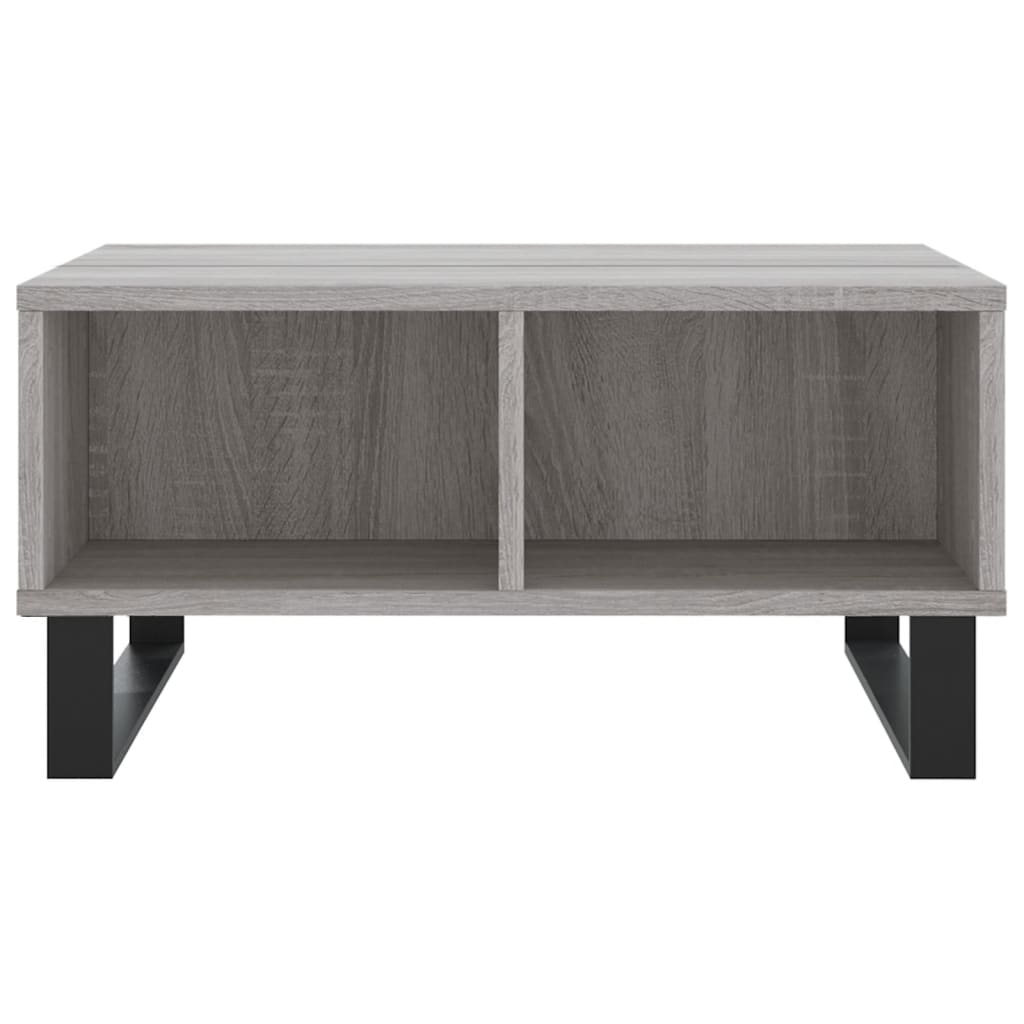 Coffee Table Grey Sonoma 60x60x30 cm Engineered Wood