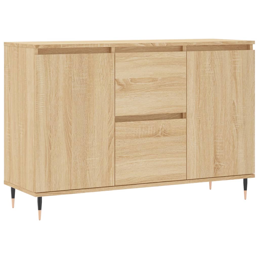 Sideboard Sonoma Oak 104x35x70 cm Engineered Wood