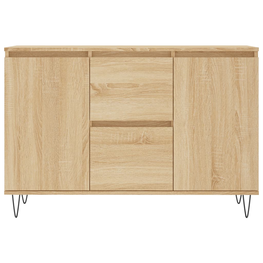 Sideboard Sonoma Oak 104x35x70 cm Engineered Wood