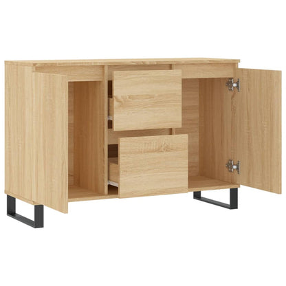 Sideboard Sonoma Oak 104x35x70 cm Engineered Wood