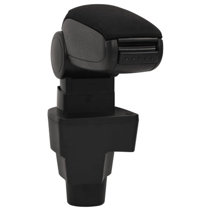 Car Armrest Black 15.5x32x(41-54) cm ABS