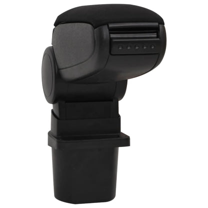 Car Armrest Black 12x31x(29.5-47) cm ABS