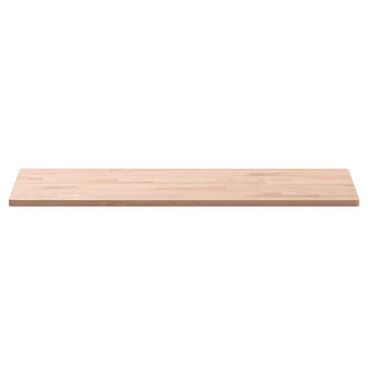 Table Top 80x40x1.5 cm Rectangular Solid Wood Beech