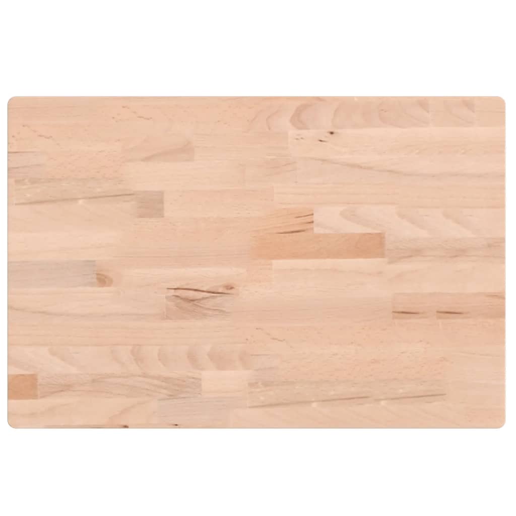 Chopping Board 60x40x4 cm Solid Wood Beech