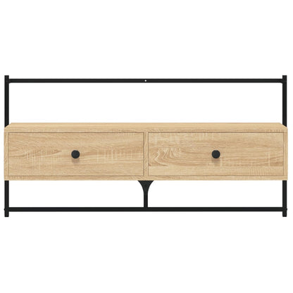 TV Cabinet Wall-mounted Sonoma Oak 100.5x30x51 cm Engineered Wood