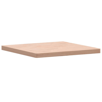 Table Top 70x70x4 cm Square Solid Wood Beech