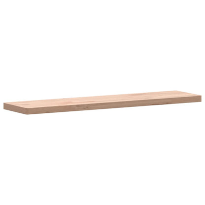 Wall Shelf 80x20x2.5 cm Solid Wood Beech