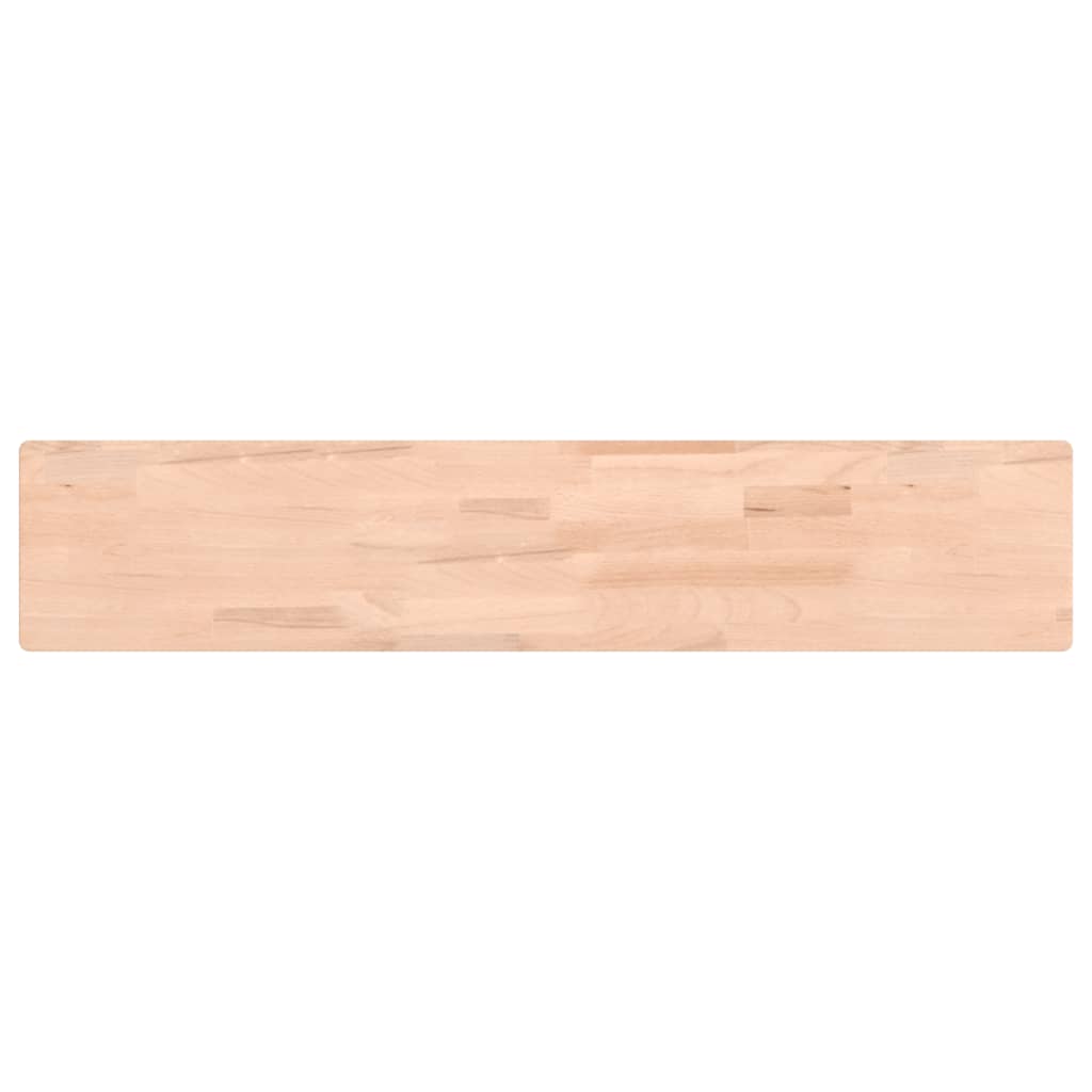 Wall Shelf 100x20x4 cm Solid Wood Beech