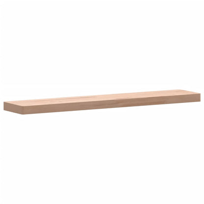 Wall Shelf 100x20x4 cm Solid Wood Beech