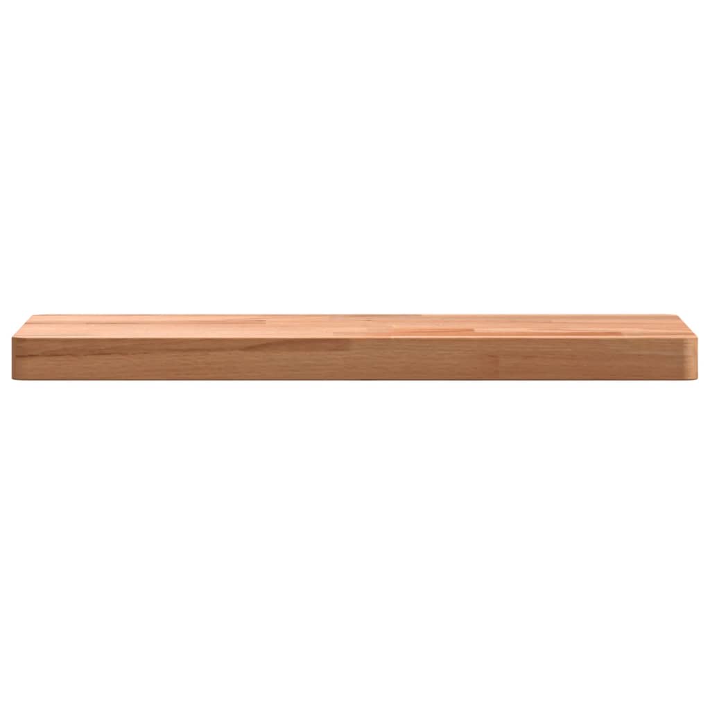 Wall Shelf 40x20x2.5 cm Solid Wood Beech