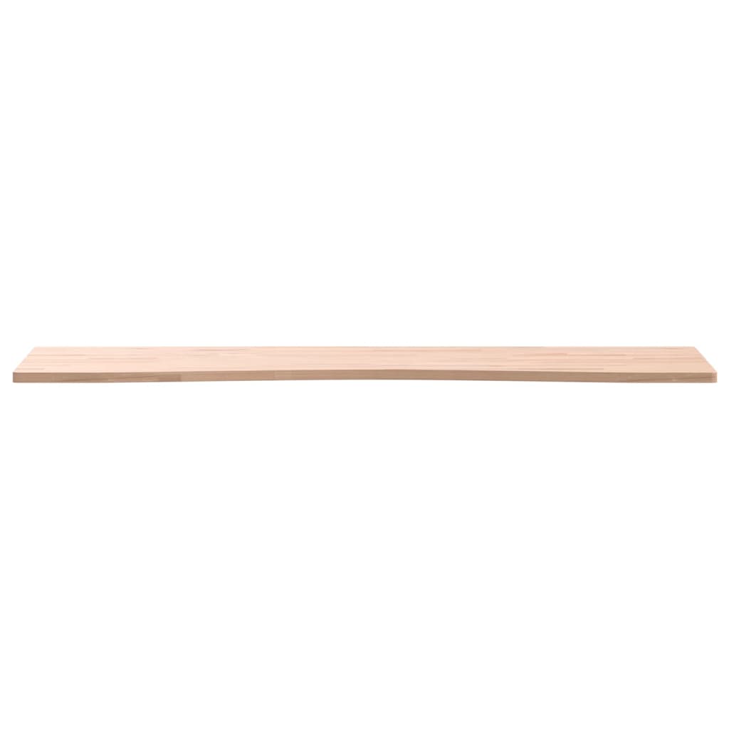 Desk Top 100x(45-50)x1.5 cm Solid Wood Beech