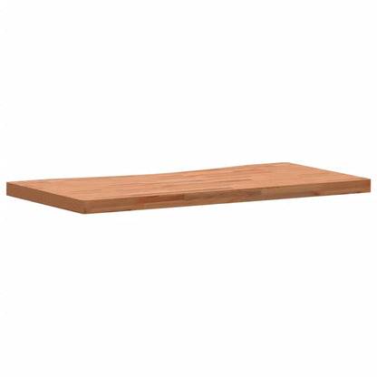 Desk Top 100x(45-50)x4 cm Solid Wood Beech