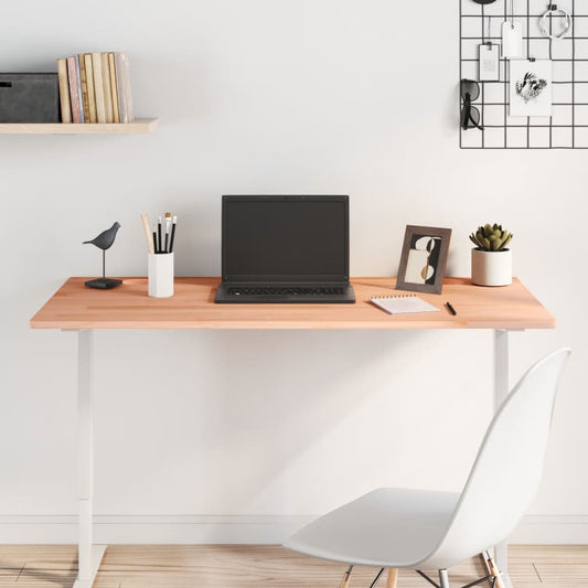 Desk Top 110x55x1.5 cm Solid Wood Beech