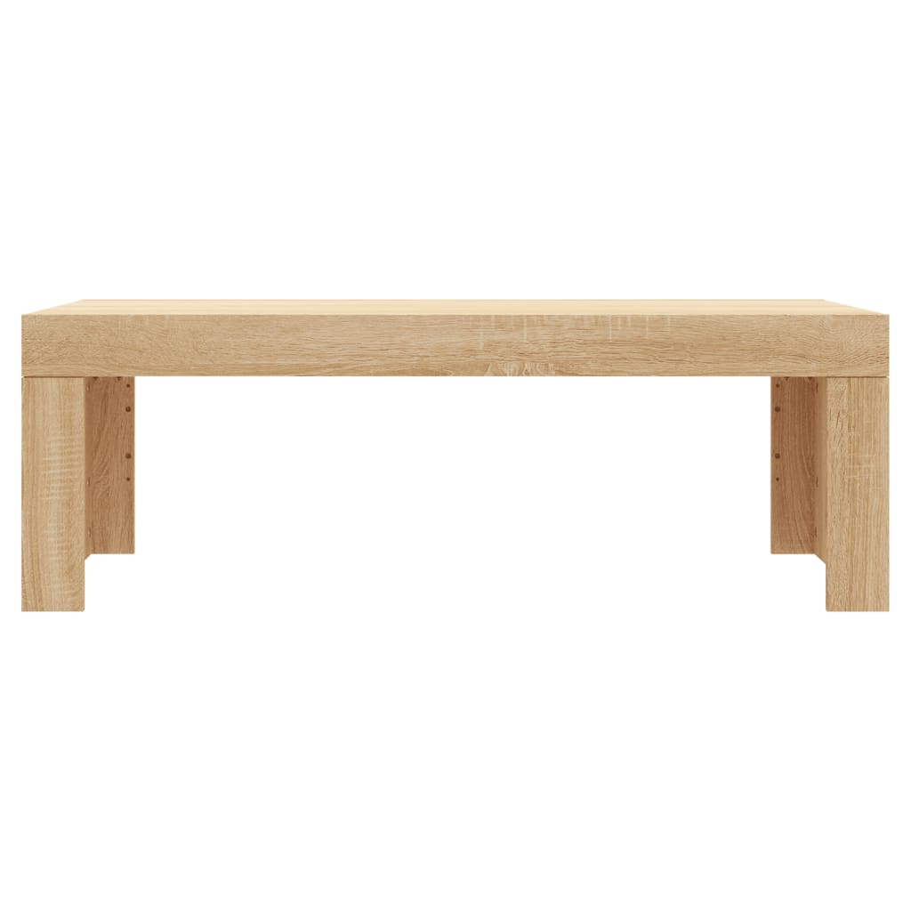 Coffee Table Sonoma Oak 102x50x36 cm Engineered Wood