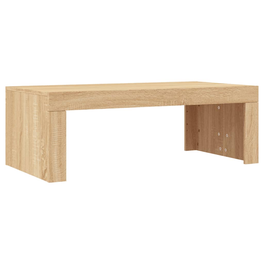 Coffee Table Sonoma Oak 102x50x36 cm Engineered Wood