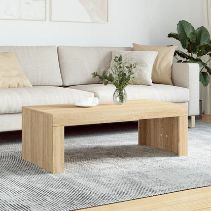 Coffee Table Sonoma Oak 102x50x36 cm Engineered Wood