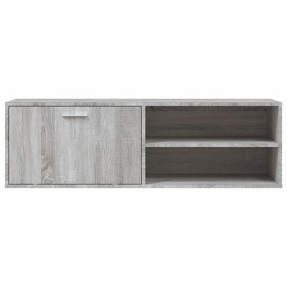 TV Cabinet Grey Sonoma 120x34x37 cm Engineered Wood