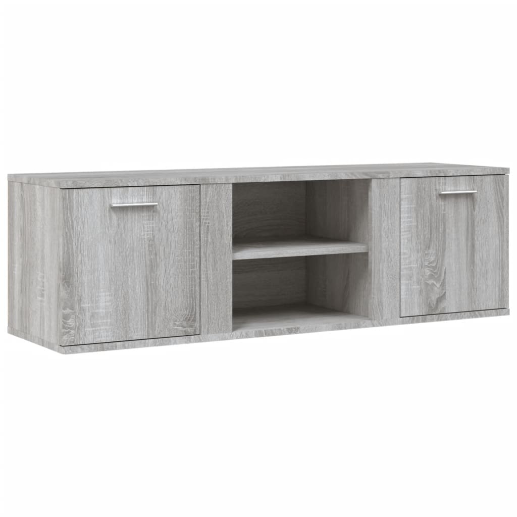 TV Cabinet Grey Sonoma 120x34x37 cm Engineered Wood