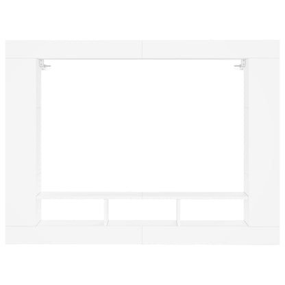 TV Cabinet White 152x22x113 cm Engineered Wood