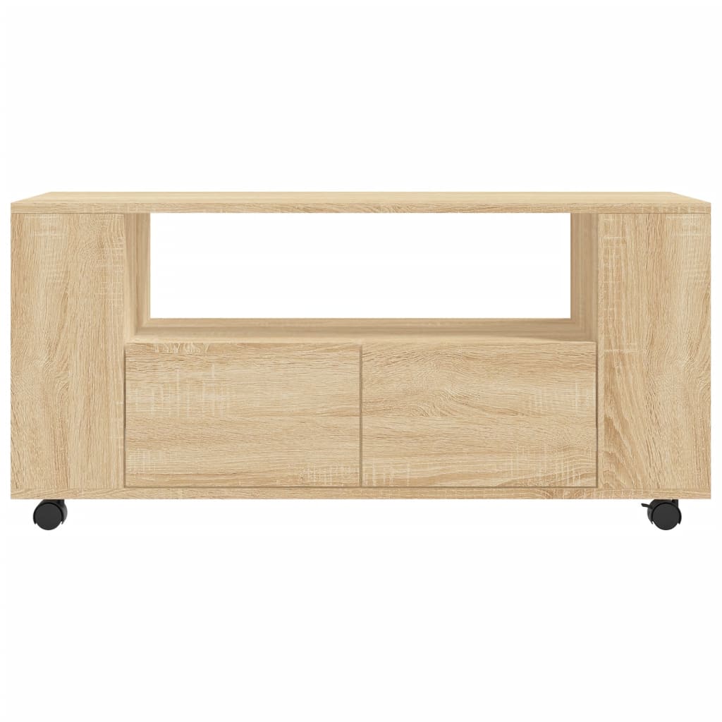 TV Cabinet Sonoma Oak 102x34.5x43 cm Engineered Wood