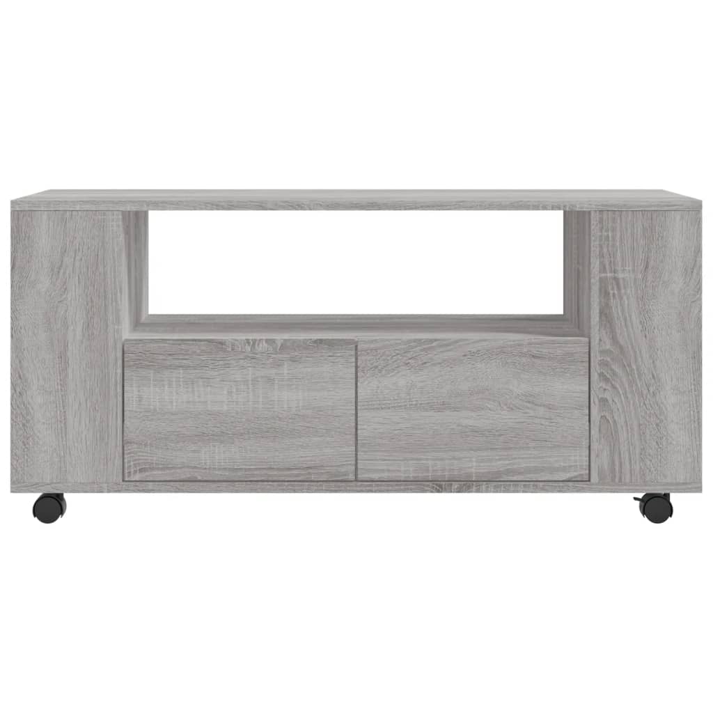 TV Cabinet Grey Sonoma 102x34.5x43 cm Engineered Wood