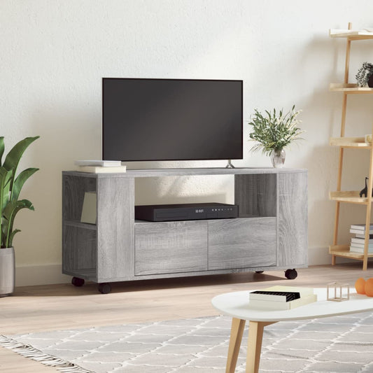 TV Cabinet Grey Sonoma 102x34.5x43 cm Engineered Wood