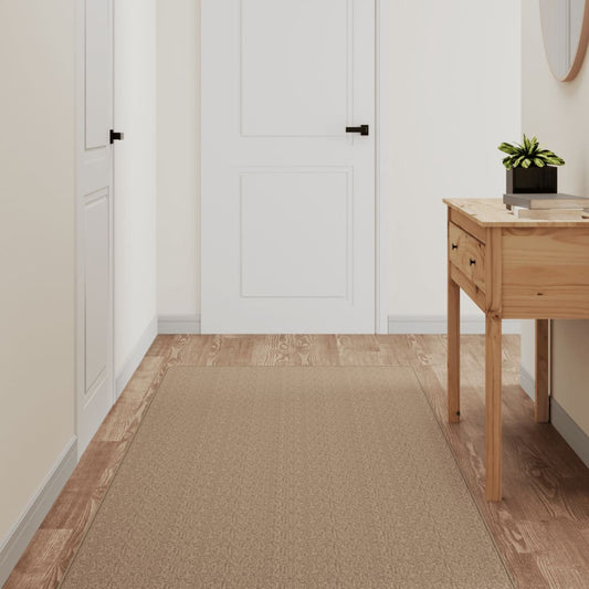 Carpet Runner Sisal Look Sand 80x250 cm