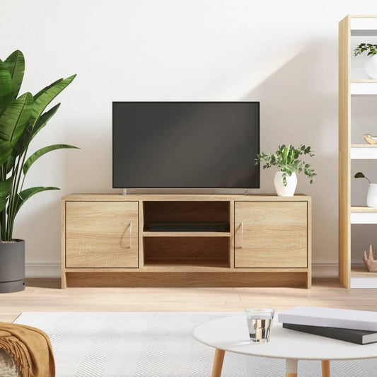 TV Cabinet Sonoma Oak 102x30x37.5 cm Engineered Wood