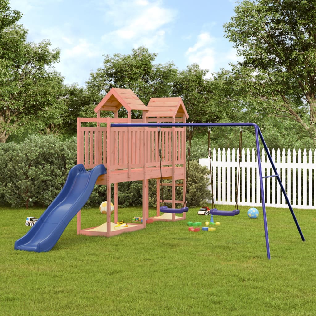 Outdoor Playset Solid Wood Douglas