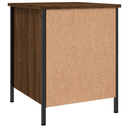 Bedside Cabinets 2 pcs Brown Oak 40x42x50 cm Engineered Wood