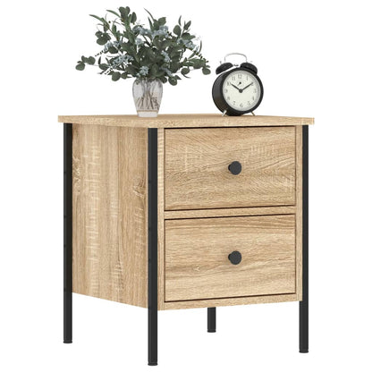 Bedside Cabinet Sonoma Oak 40x42x50 cm Engineered Wood