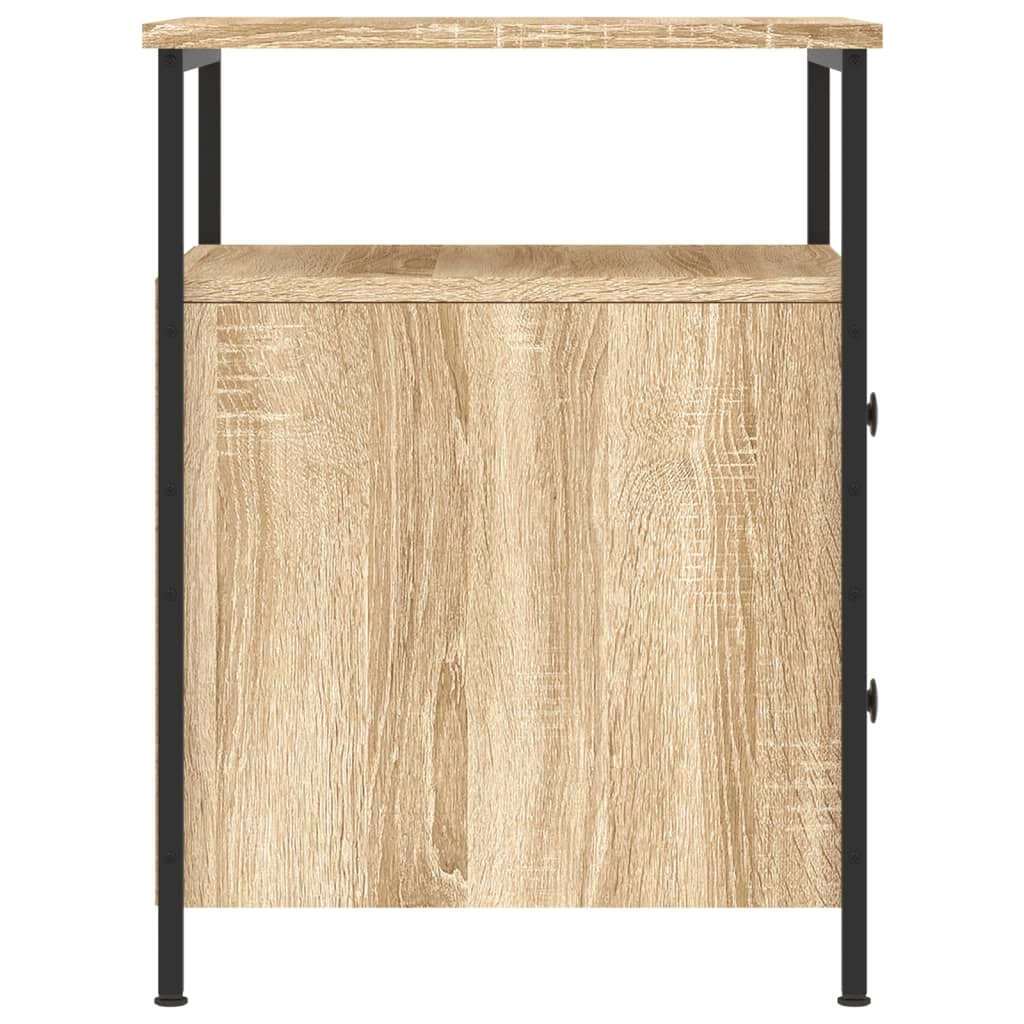 Bedside Cabinet Sonoma Oak 44x45x60 cm Engineered Wood